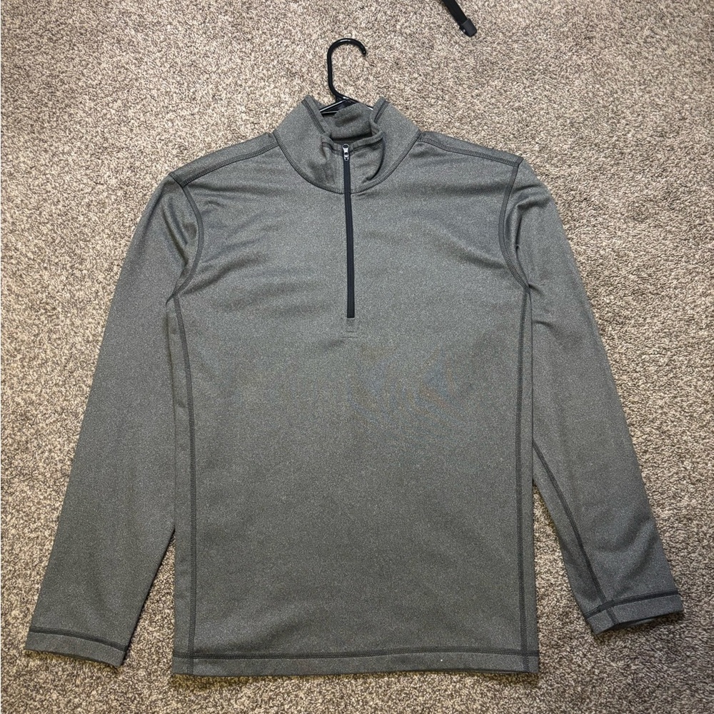 The North Face tech 1/4-zip (quarter zip) fleece Asphalt Grey Heather Men’s